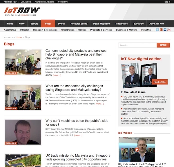 IoT Now BlogsIoT Now Blogs