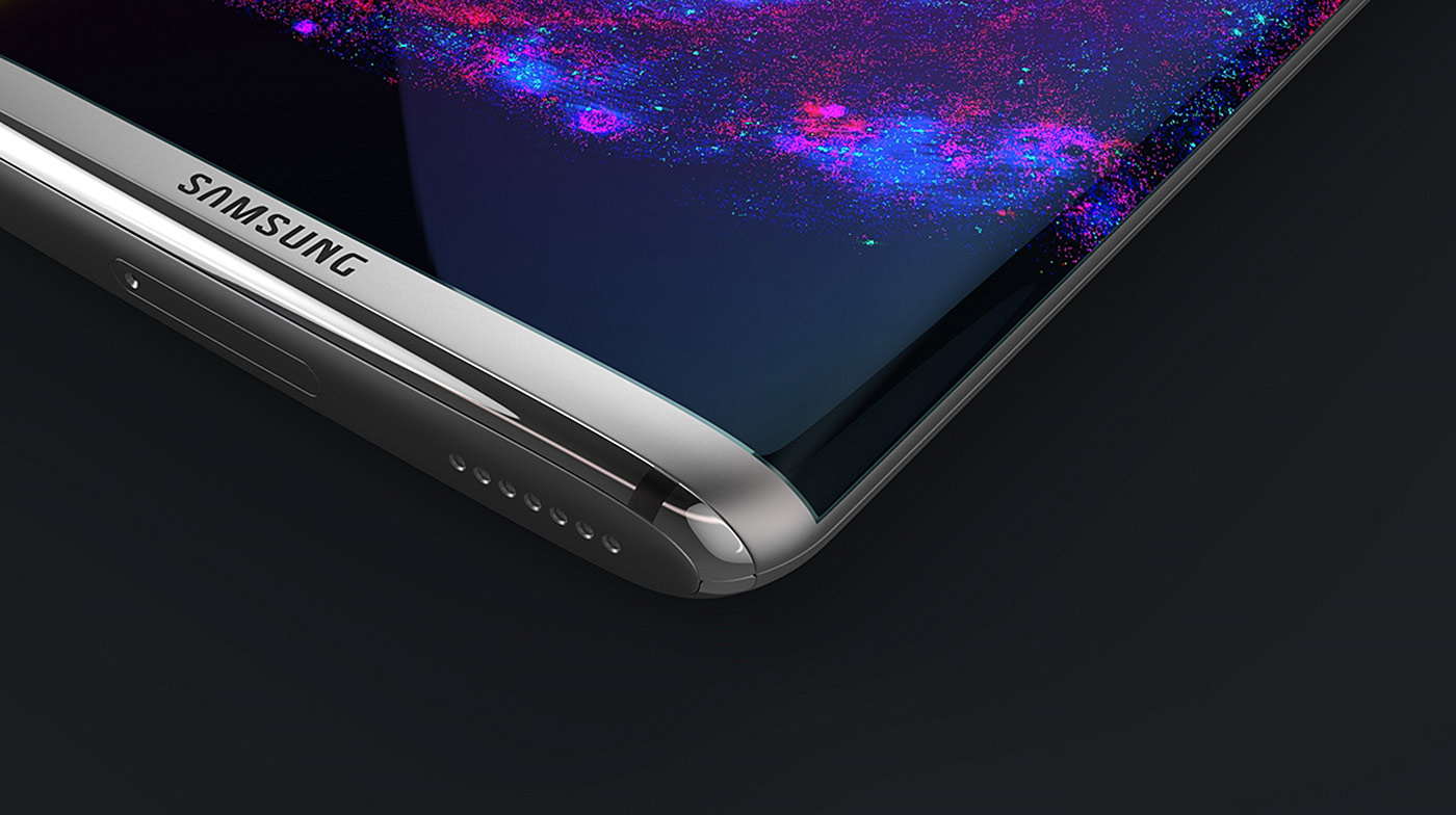 Samsung Galaxy S8, concept.