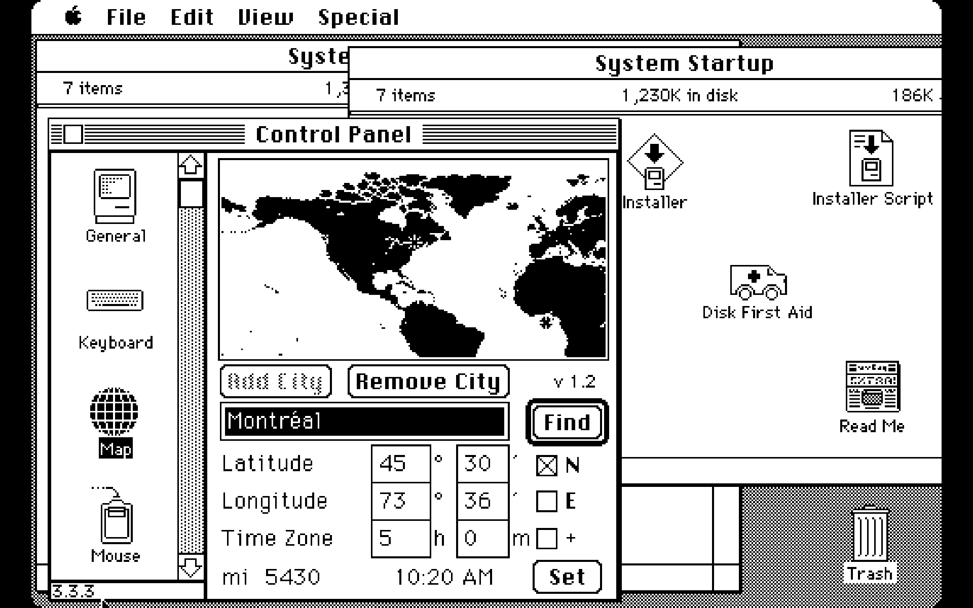 Mac System 6, 1988.