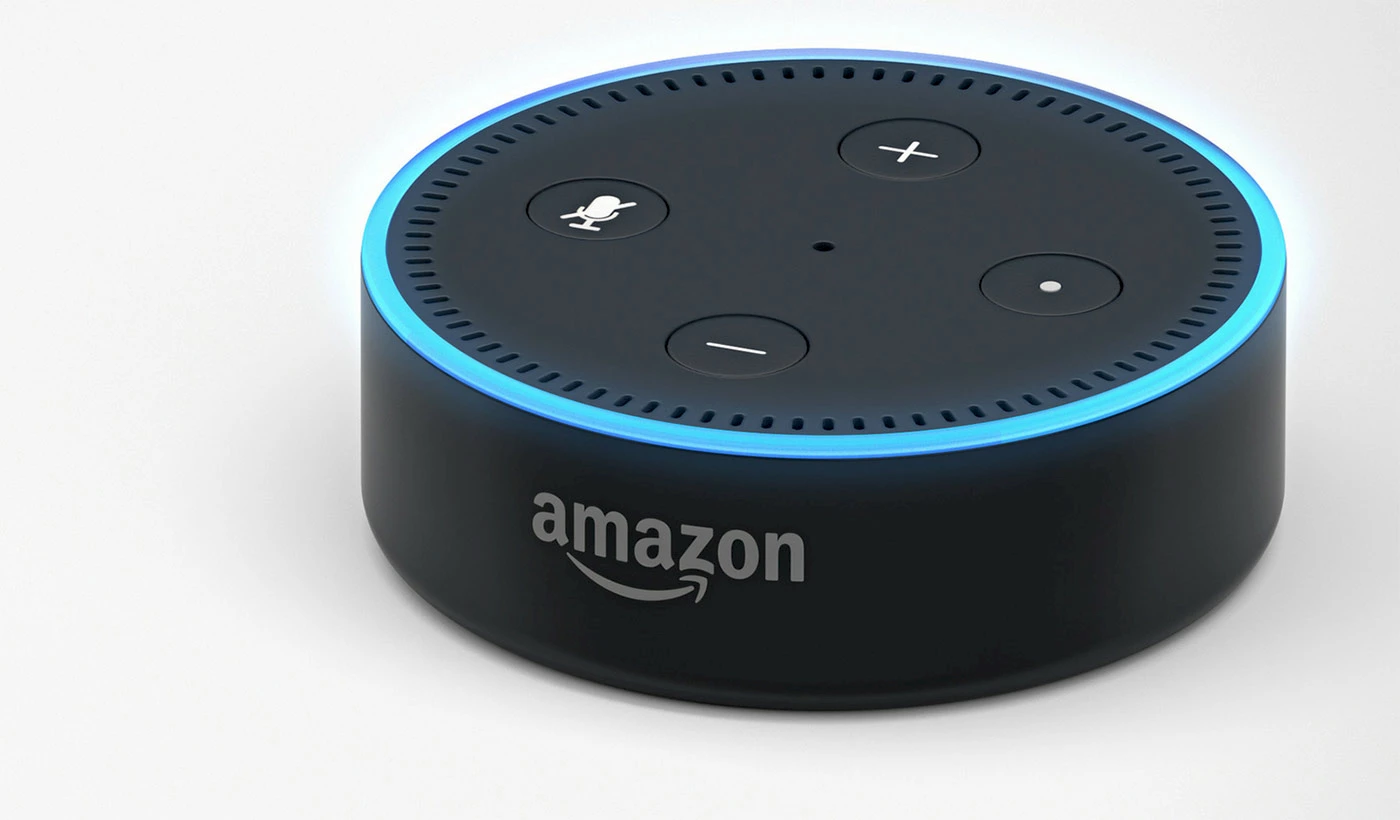 Amazon Echo Dot.