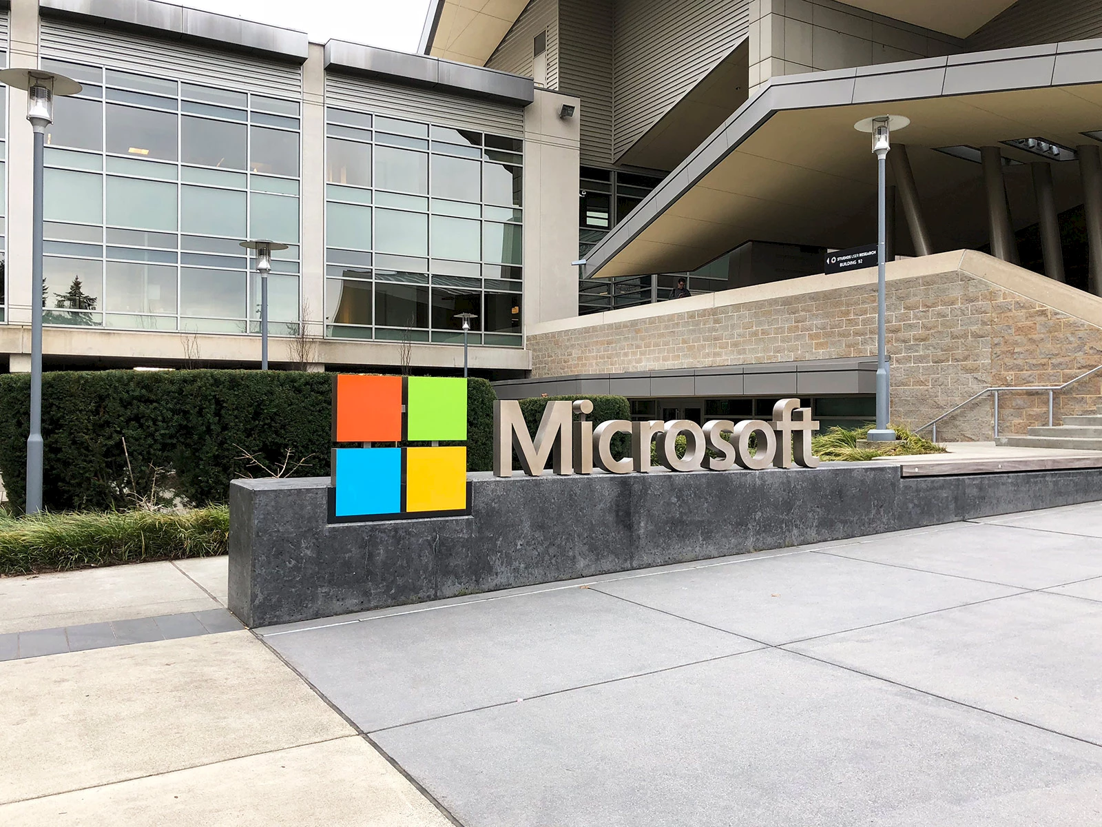 Microsoft campus in Redmond, Washington.