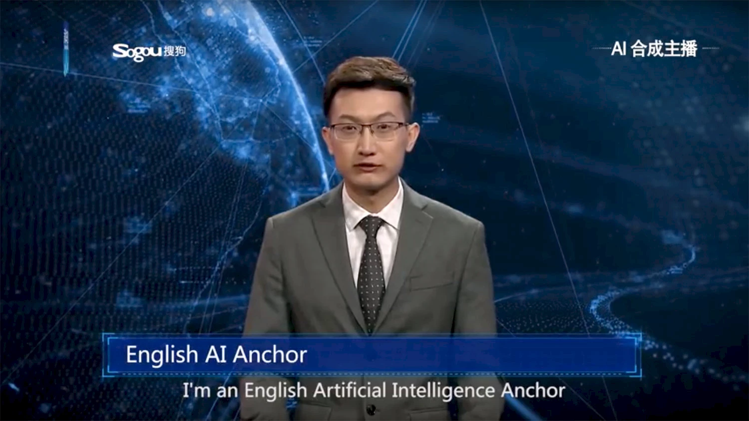AI anchor.