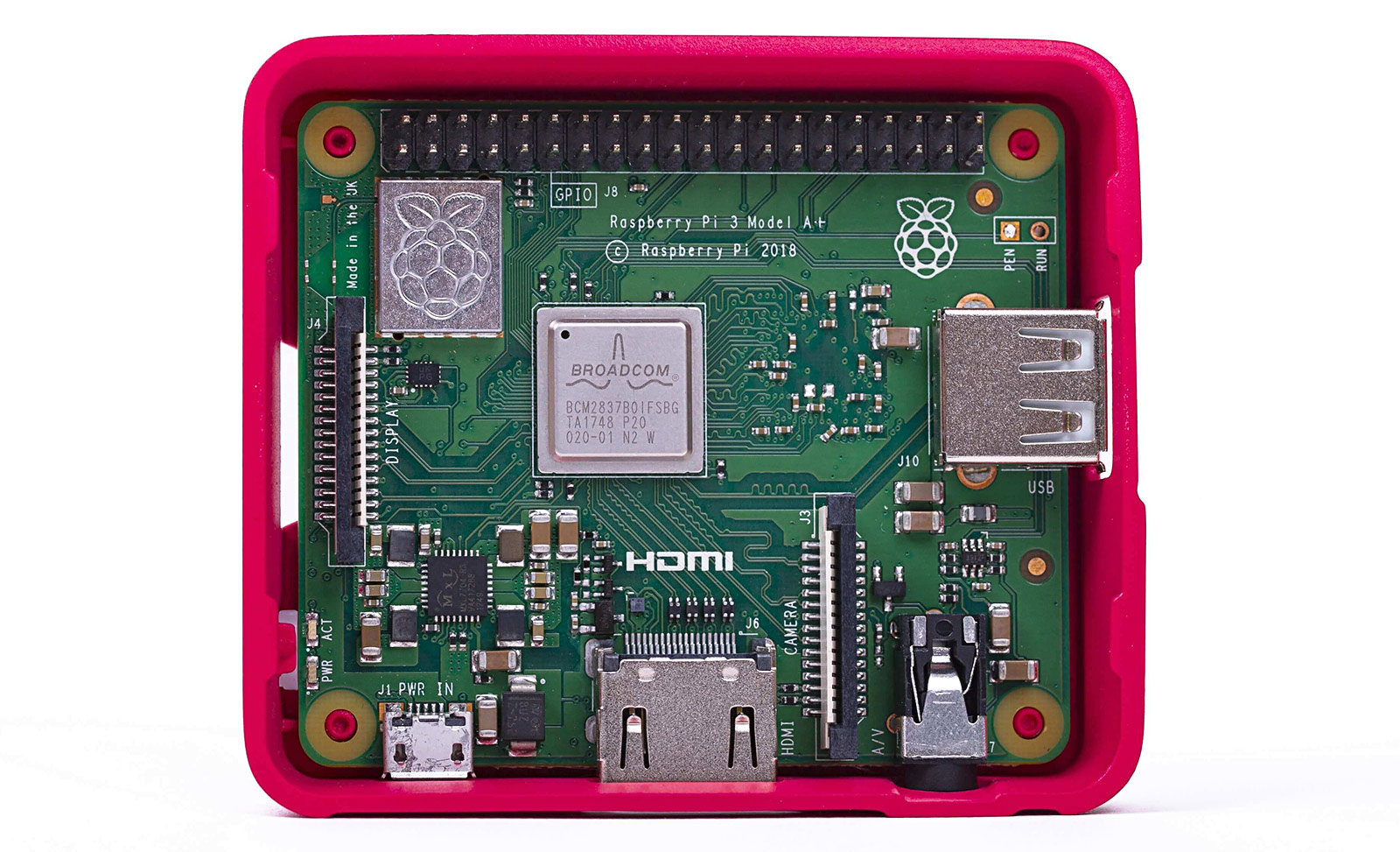 Raspberry Pi 3 Model A+.