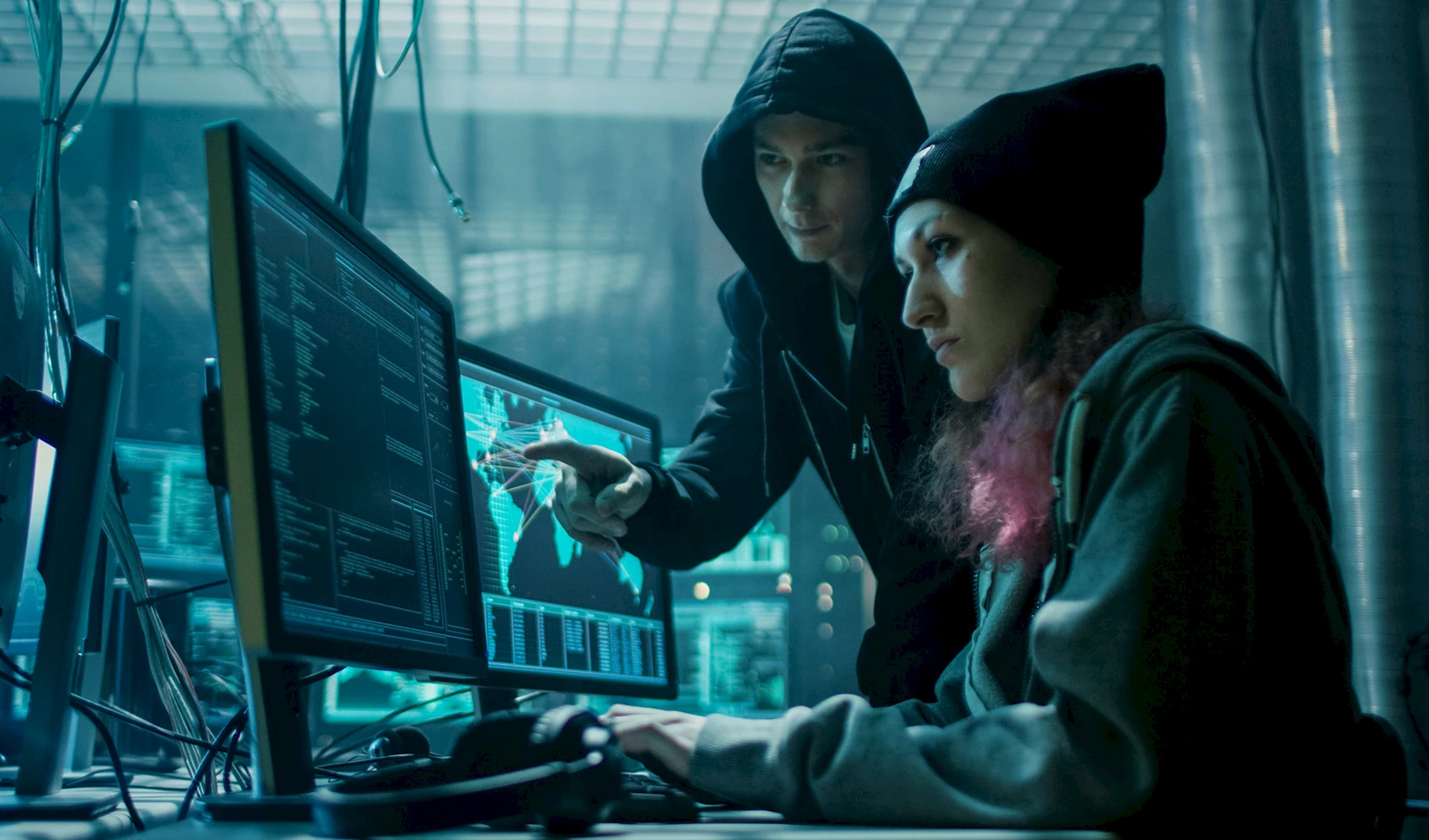 Why do hacker always wear hoodies?