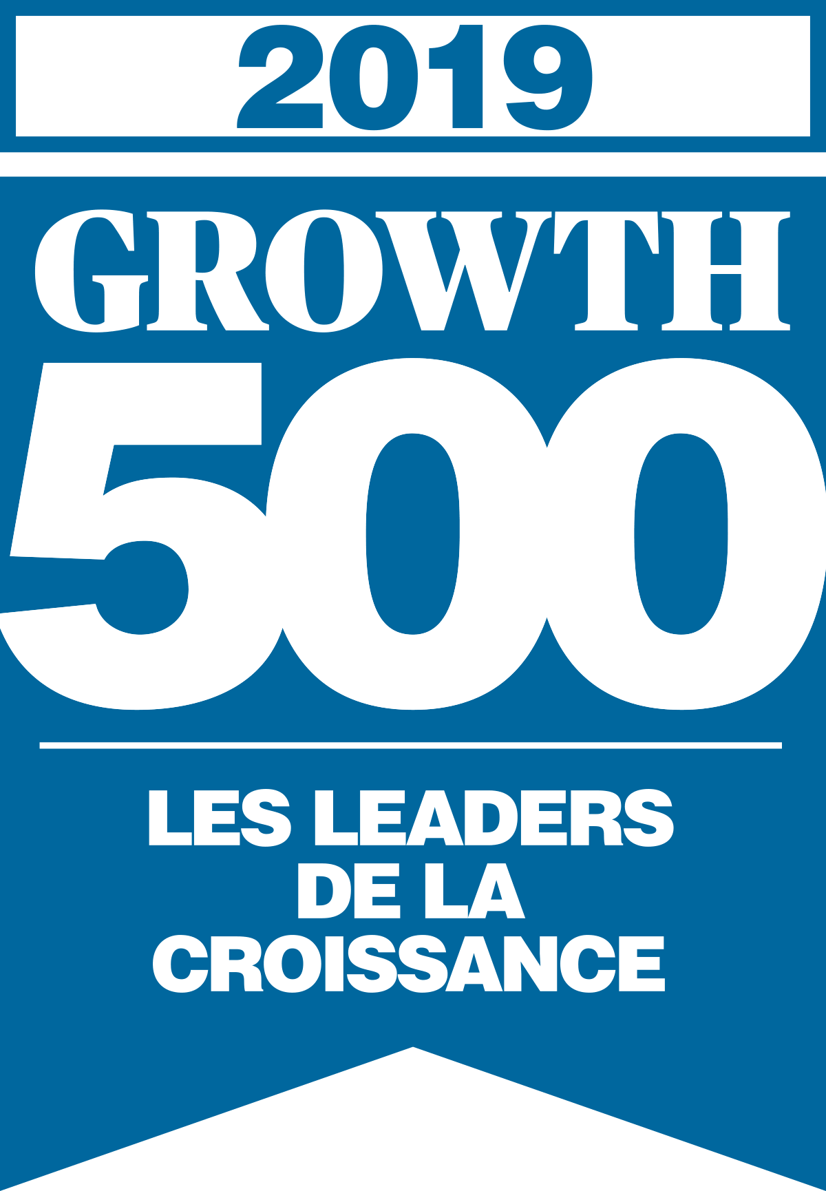 Logo Growth 500, 2019.