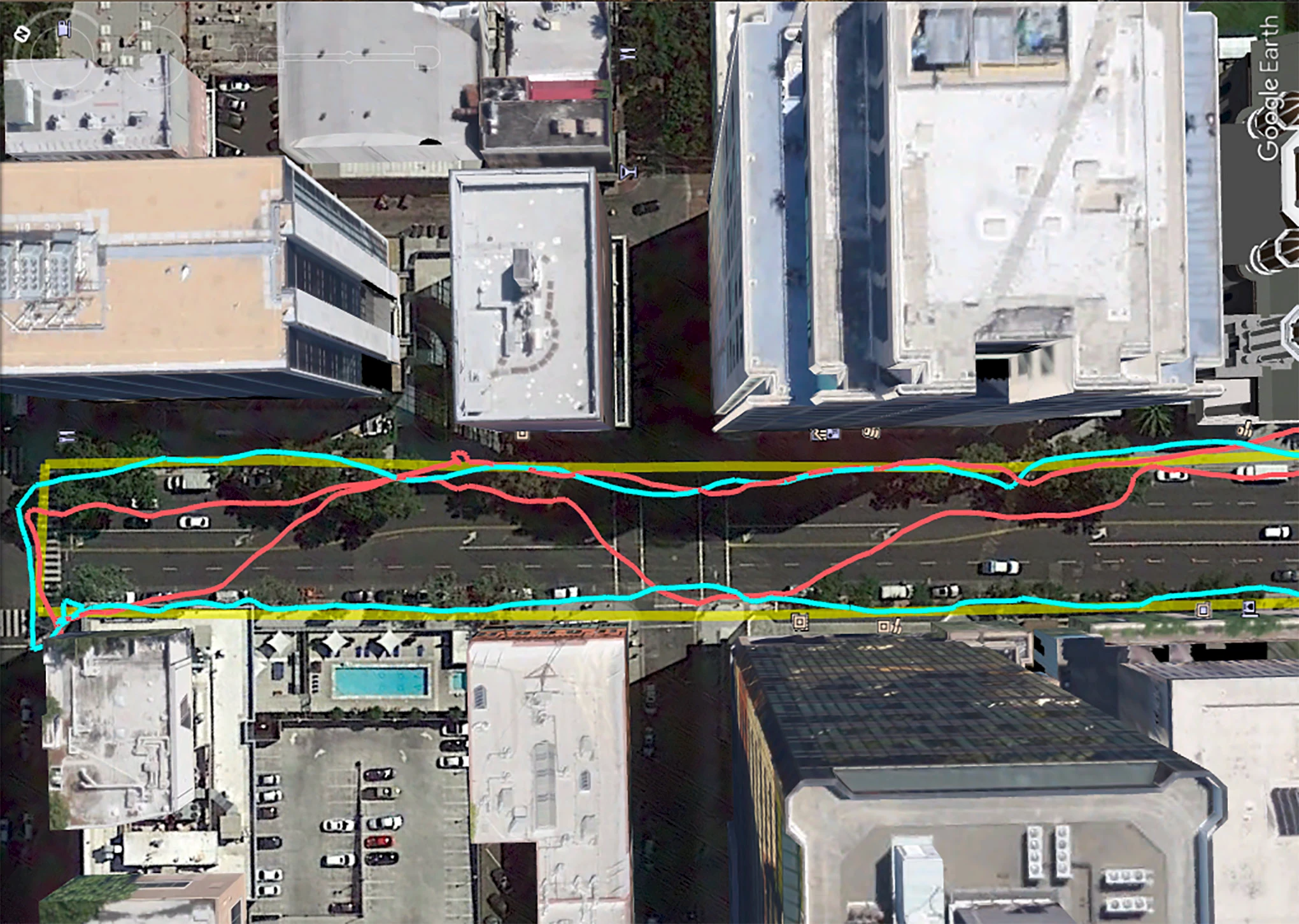 GPS with 3D mapping aided corrections.