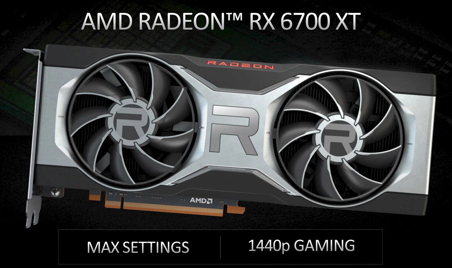 Radeon RX 6700 XT.