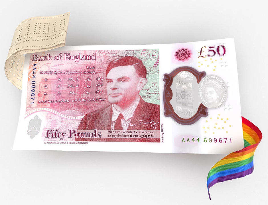 The new £50 note.