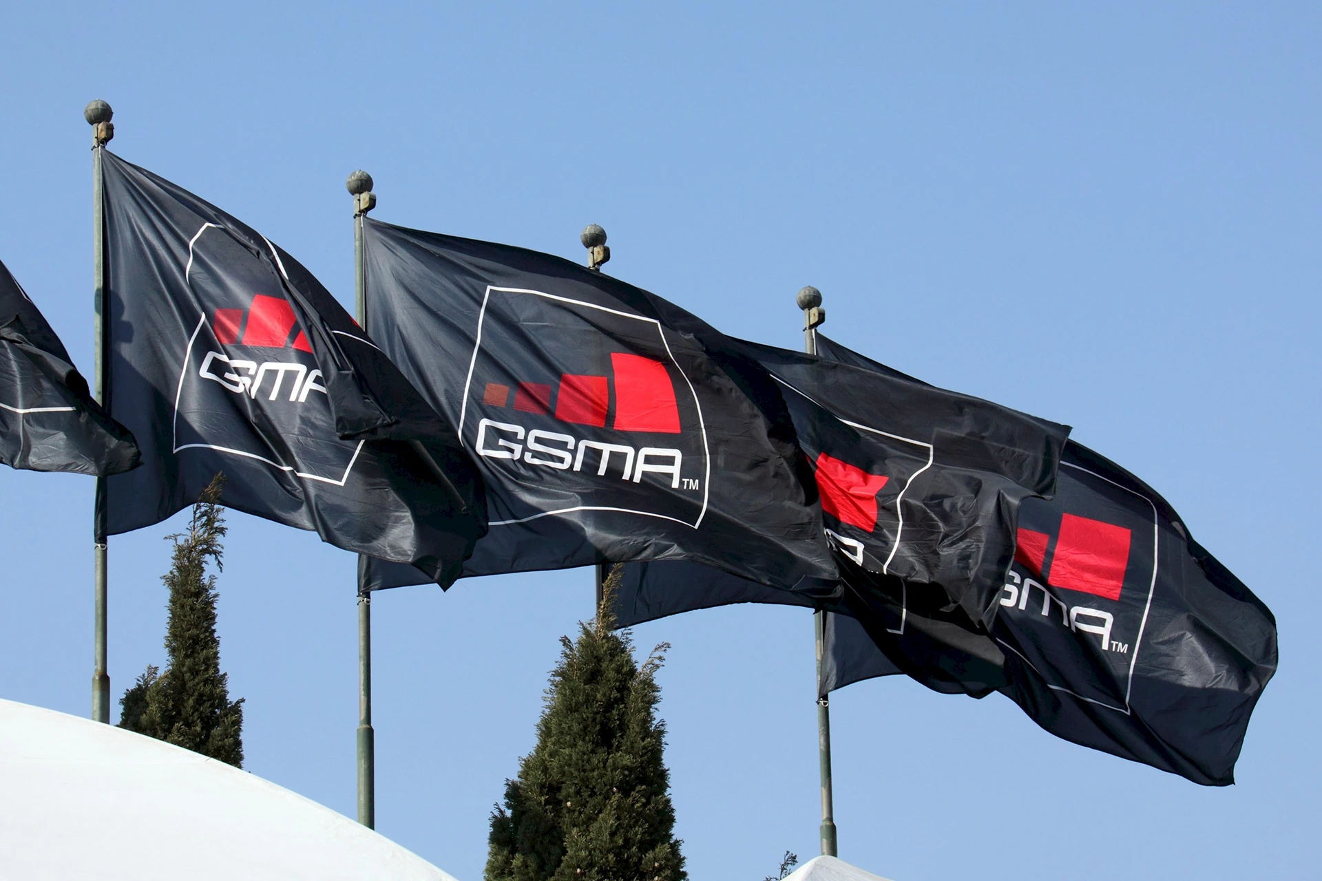 Flags of GSM Association.
