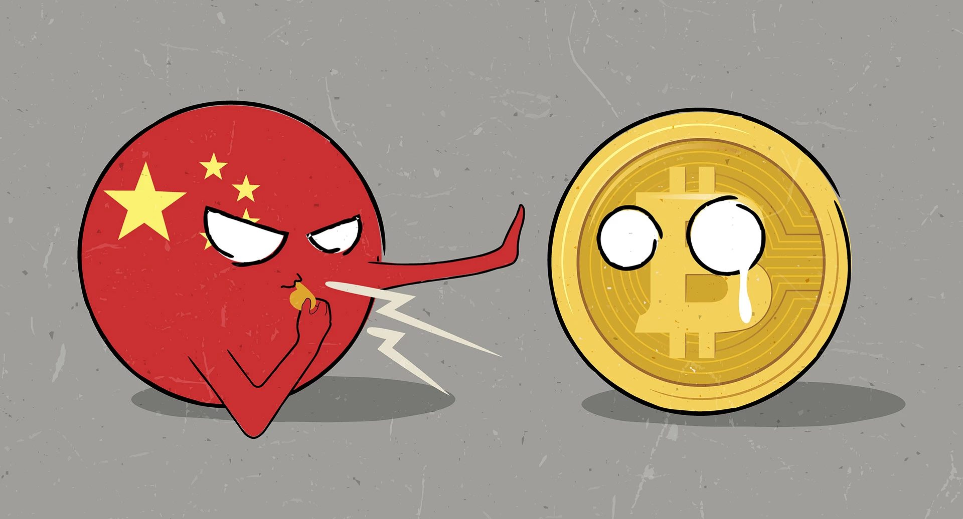 China bans bitcoin.