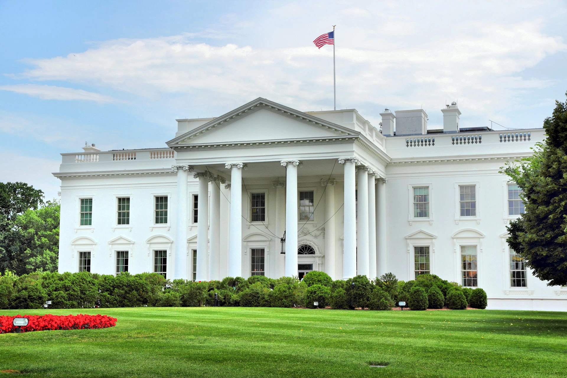 White House in Washington DC.