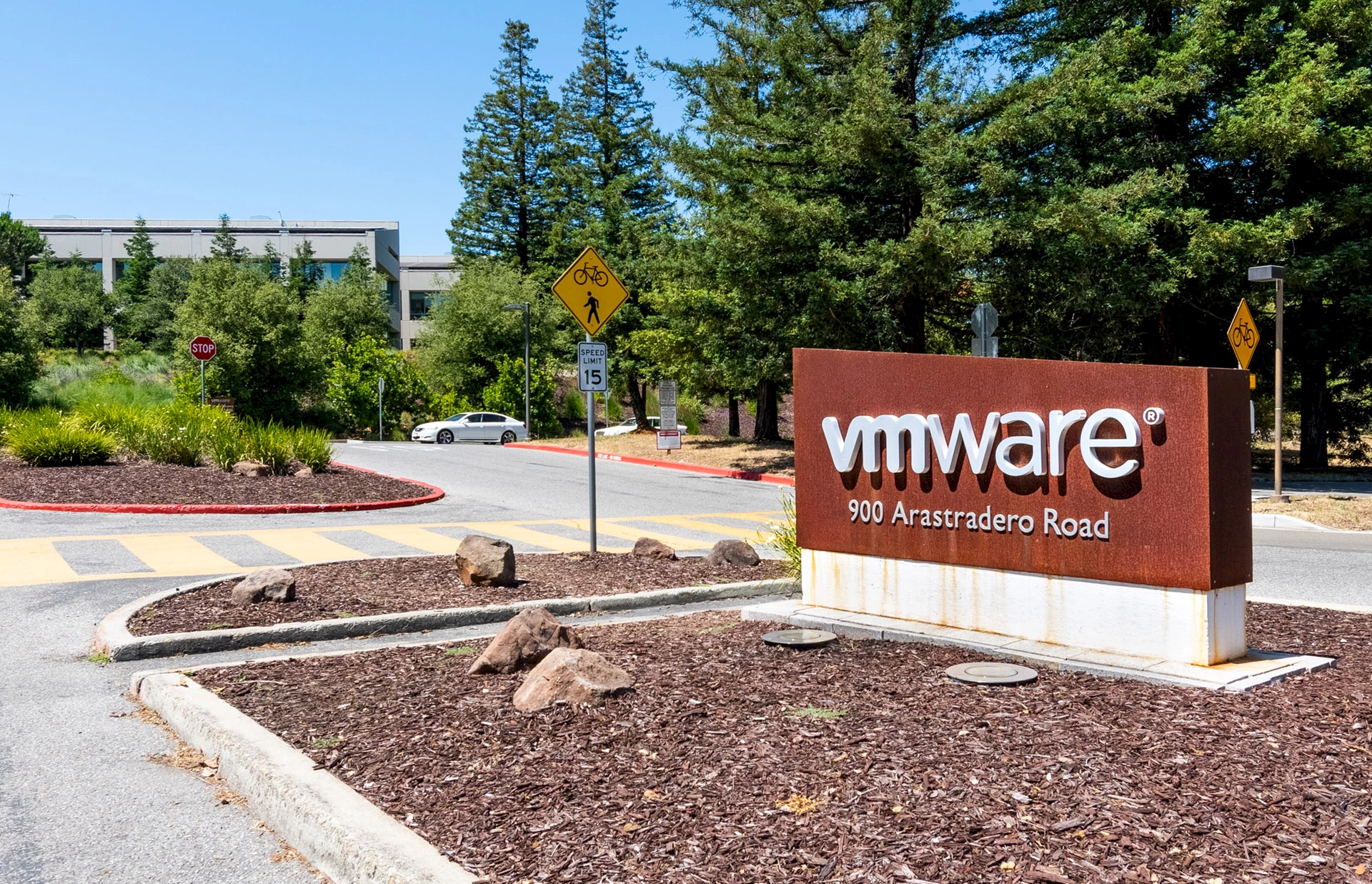 VMware campus in Silicon Valley.